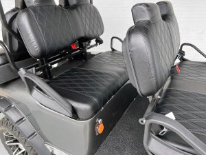 Renegade Elite Black Six Passenger Limo Golf Cart 05